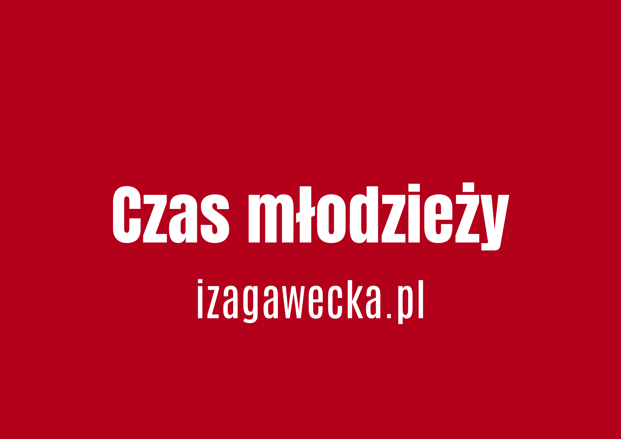 Czas młodzieży